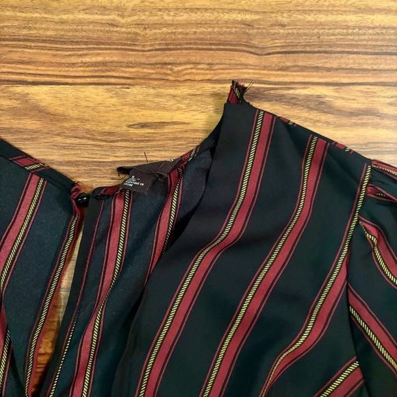 Black Striped Jumpsuit - Picture 3 of 4